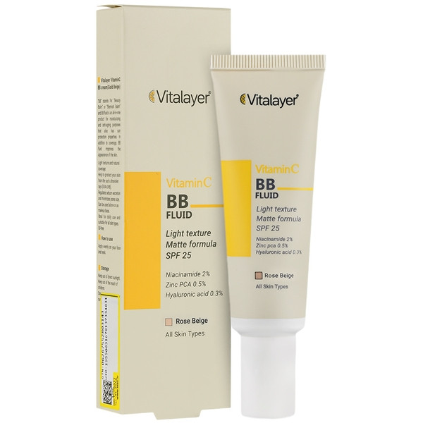 بی بی فلوئید ویتامین سی SPF25 ویتالایر