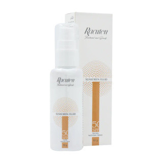 ضد آفتاب فلوئیدی رنگی (بژ طبیعی) راکوتن با SPF50 مناسب پوست چرب وزن 50 گرم